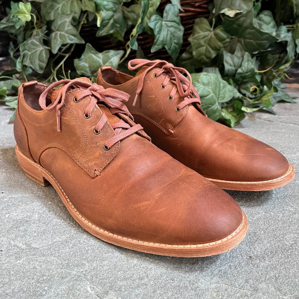 Cole Haan Men's Feathercraft Grand Blucher Oxford Mesquite C29703 Size 10M